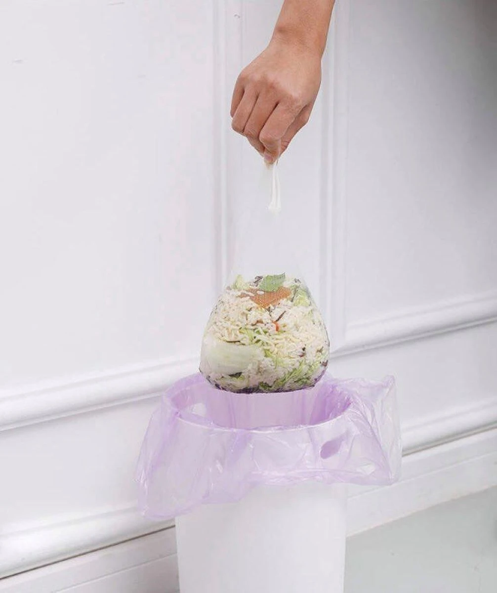 Merkloos Gootsteen Organizer - Gootsteen Afval Netje - Gootsteenontstopper - Spoelbak - Incl. 50 Netjes - Afbeelding 8