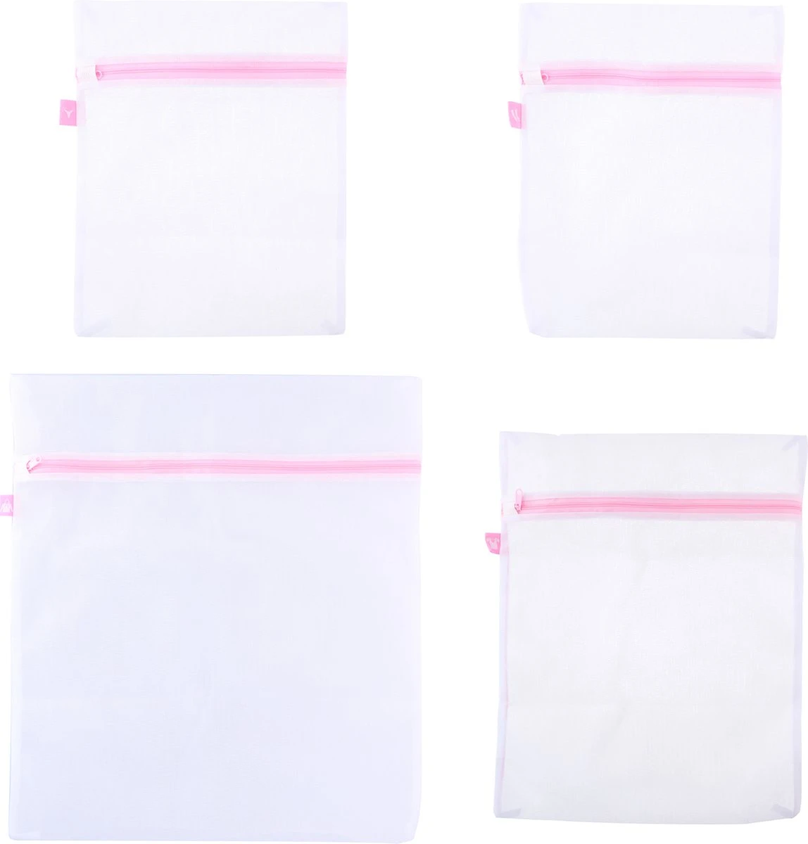 Merkloos Orange85 Waszakken 4 Stuks - 4 Maten - Lingerie - Bh - Schoenen - Schoenen