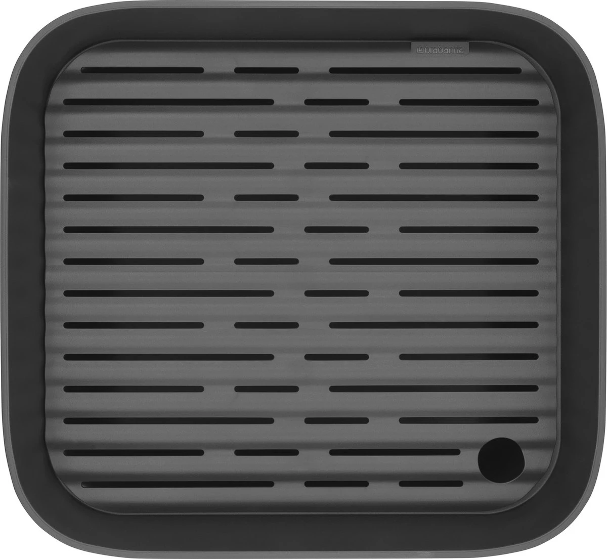 Brabantia SinkSide Afwasbak Vierkant - Met Afdruipschaal - Dark Grey - Afbeelding 8