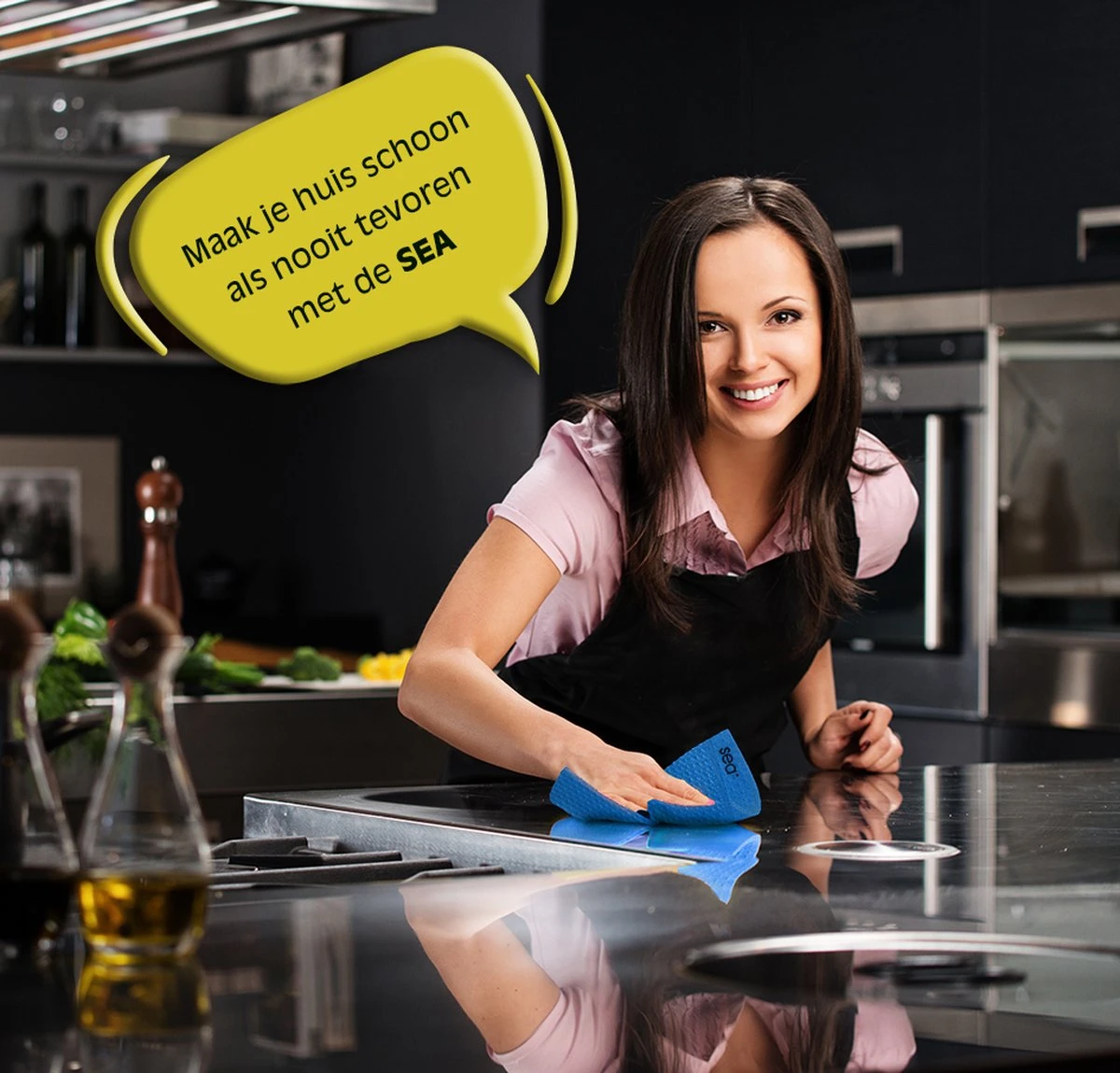 SEA Microvezeldoekjes | 2 SETS | Schoonmaakdoeken | Duurzaam | Microvezel Doek Auto | Reinigingsdoekjes | Microvezeldoeken | Schoonmaakdoekjes | Raamdoeken | 60x40cm | 2x3 Stuks - Afbeelding 6
