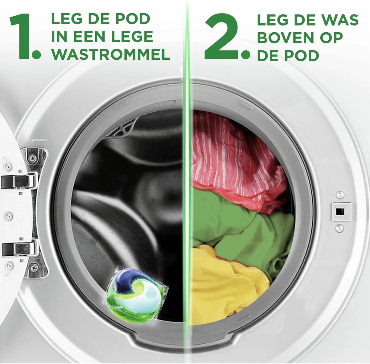 Ariel All In 1 Wasmiddel Pods +Vezelbescherming - 3x43 Wasbeurten - Voordeelverpakking - Afbeelding 3