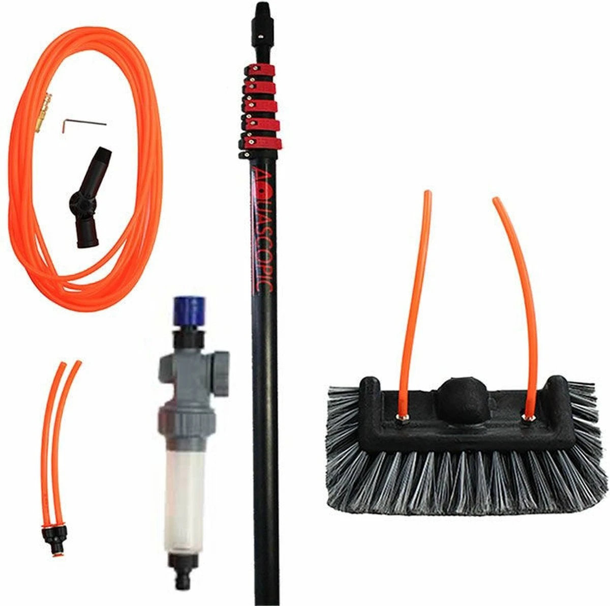 Aquascopic - Telescopische Steel Met Set - 3,6 M - Afbeelding 6