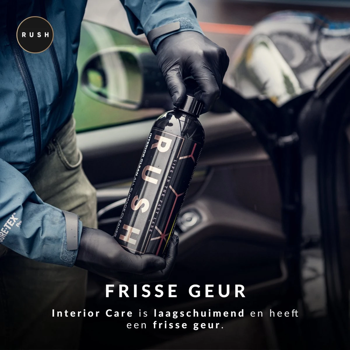 RUSH Interieur Reiniger - Bekleding Reiniger - Auto Wassen - Schoonmaken - Auto Accessories - Interior Care 300ml - Afbeelding 10