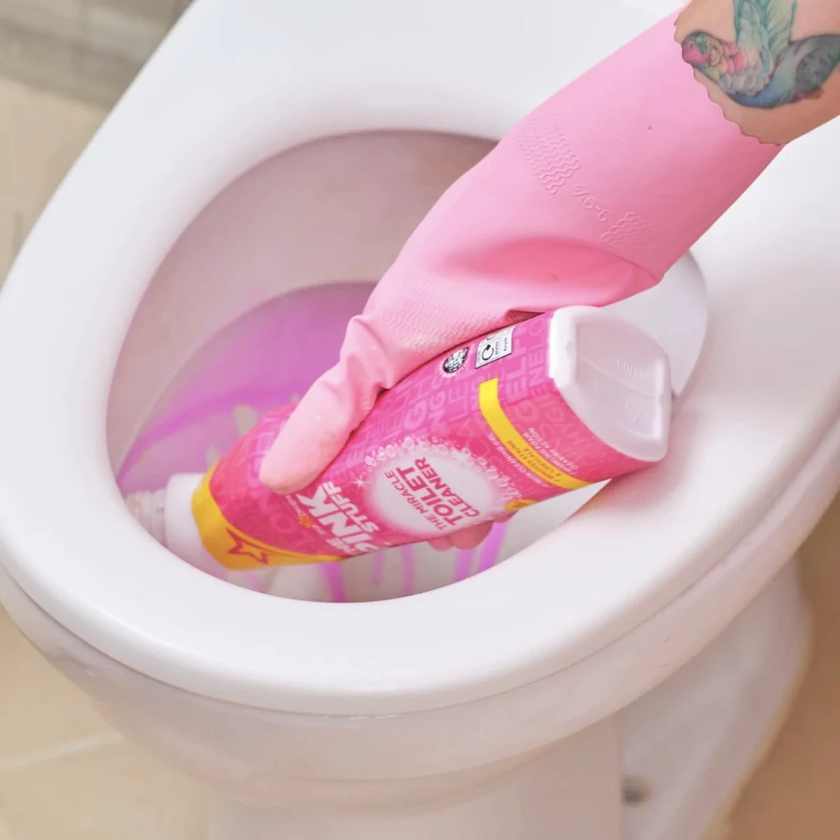 The Pink Stuff The Miracle Toilet Cleaner - Toiletreiniger - 750ml - Afbeelding 5