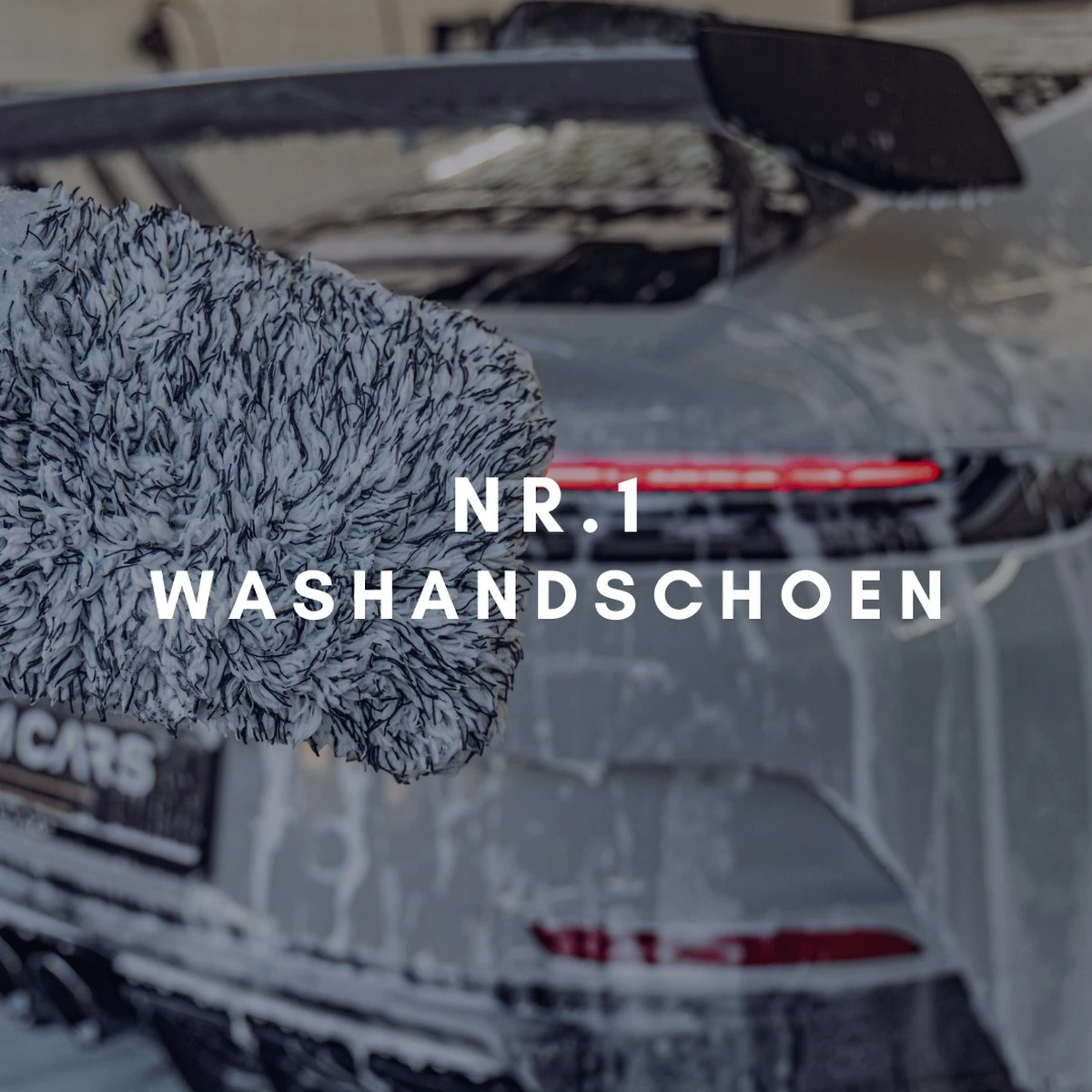 RUSH Washandschoen Zwart - Voor Auto & Motor - Auto Wassen - Motorwassen - Autowas Producten - Afbeelding 5
