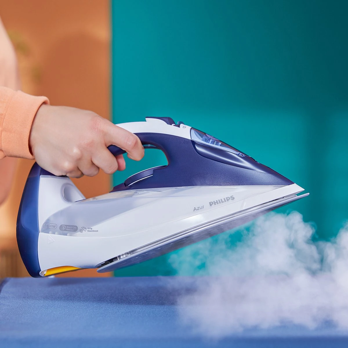 Philips GC4541/20 - Stoomstrijkijzer - Blauw - Afbeelding 10