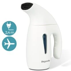 LifeGoods Kledingstomer - Handstomer Voor Kleding/Textiel/Stof - 180ML Tank - Wit