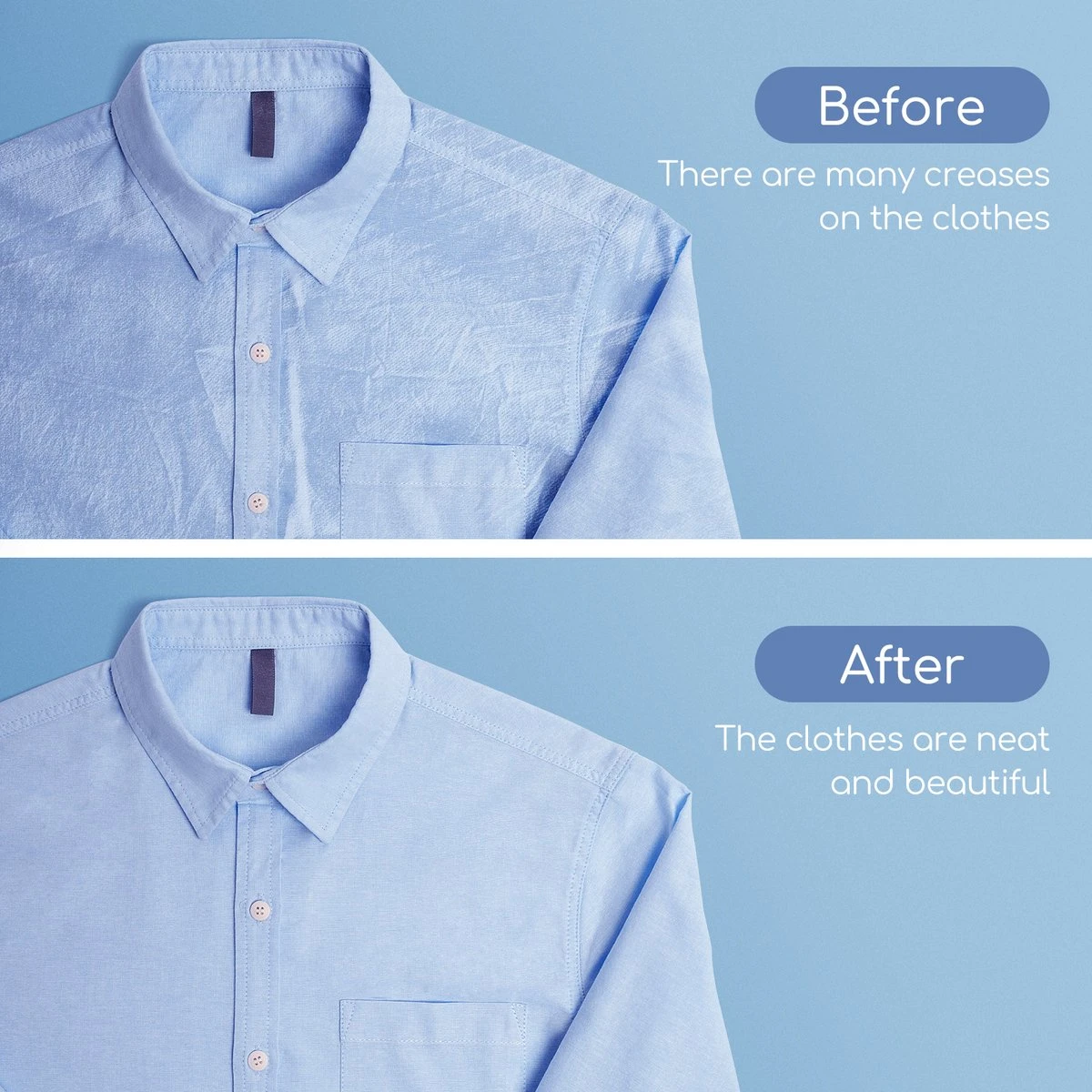 Aigostar Tiny 31RSM - Kledingstomer - Handstomer - 1200W - Wit - Afbeelding 4