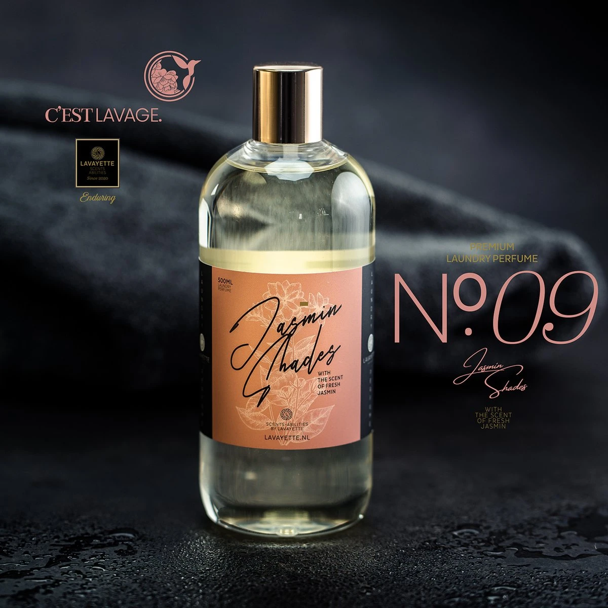 Lavayette Premium Wasparfum 2in1 - Double Fun & Jasmine Shades - Geurbooster - Afbeelding 2