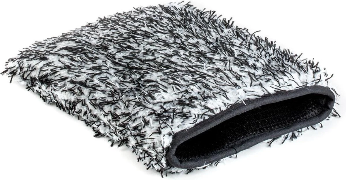 RUSH Washandschoen Zwart - Voor Auto & Motor - Auto Wassen - Motorwassen - Autowas Producten