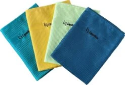 Microvezeldoekjes – 4 Stuks – Raamdoeken – Schoonmaakdoekjes – Raamdoeken Streepvrij – Microvezeldoeken – Reinigingsdoekjes – Spiegeldoeken – Autodroog Doek – Auto Schoonmaak Producten – 60 X 40cm