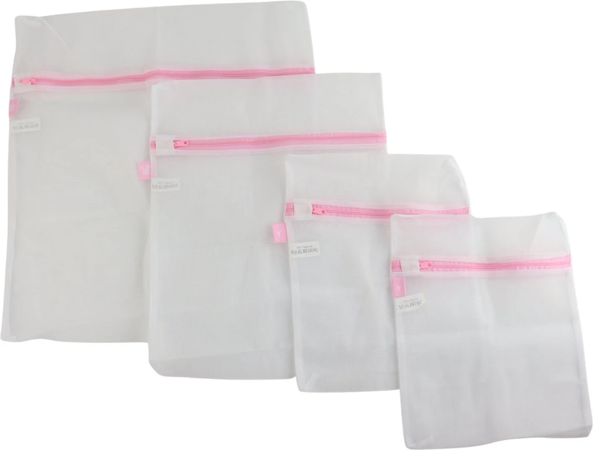 Merkloos Orange85 Waszakken 4 Stuks - 4 Maten - Lingerie - Bh - Schoenen - Schoenen - Afbeelding 6