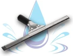 Professionele Raamwisser 25 Cm Wisser Van Rvs Met Natuurrubber Vensterwisser