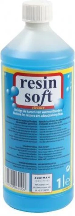Resin Soft - Harsreiniger Waterontharder Of Waterverzachter - Goed Voor 1 Jaar Ontsmetting