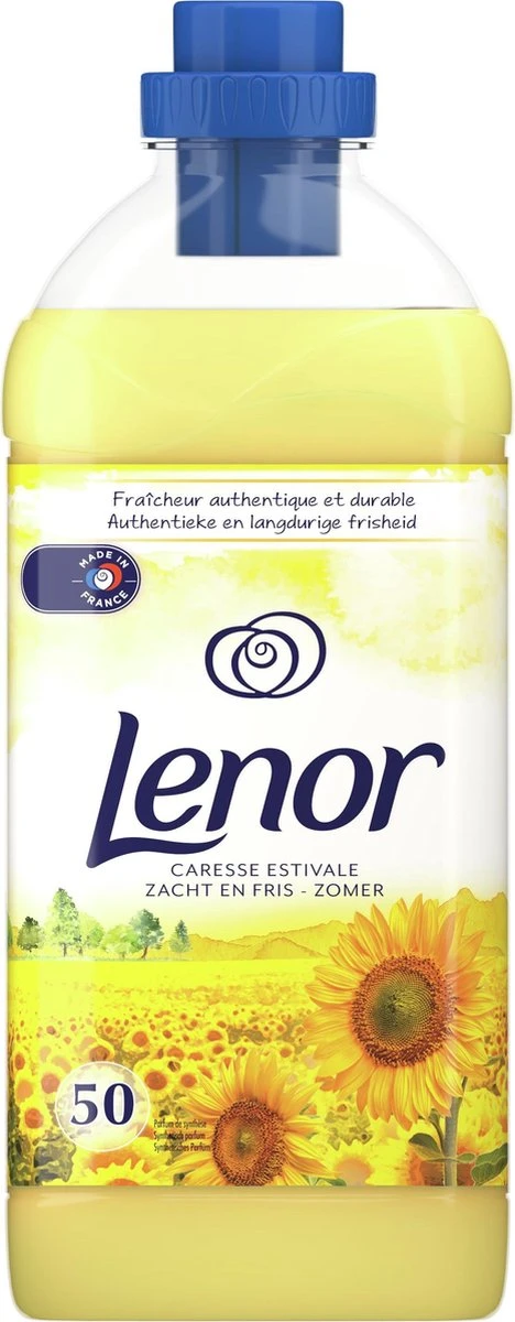 Lenor Zomerbries Wasverzachter - Voordeelverpakking 8 X 50 Wasbeurten - Afbeelding 2