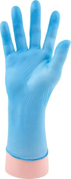 Plastic Handschoen - Glove Nitrile - Handschoen Wegwerp Nitrile - Huishoudhandschoen Wegwerp - Plastic Handschoen - 100 Stuks Wegwerphandschoen Maat M