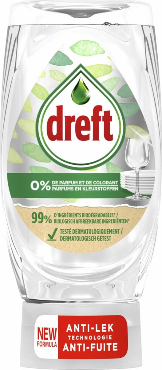 Dreft Afwasmiddel Pure & Clean - 8 X 370 Ml - Voordeelverpakking - Afbeelding 5