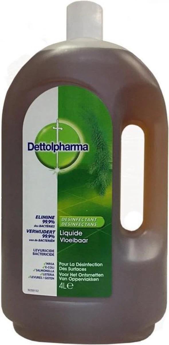 Dettolpharma 4 Liter Ontsmettingsmiddel Dettol