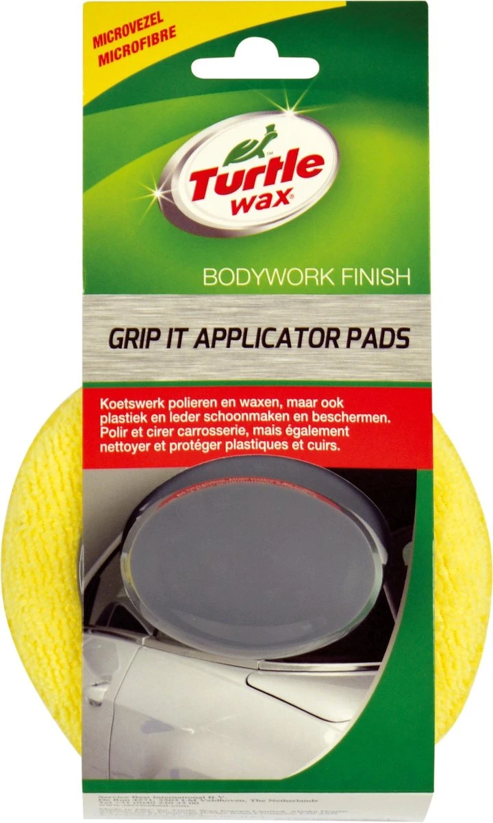 Turtle Wax X7132td Poetspad Grip It - 3 Stuks - Wax Aanbreng - Polijstpad Met Handvat - Schoonmaakspons Auto - Afbeelding 7