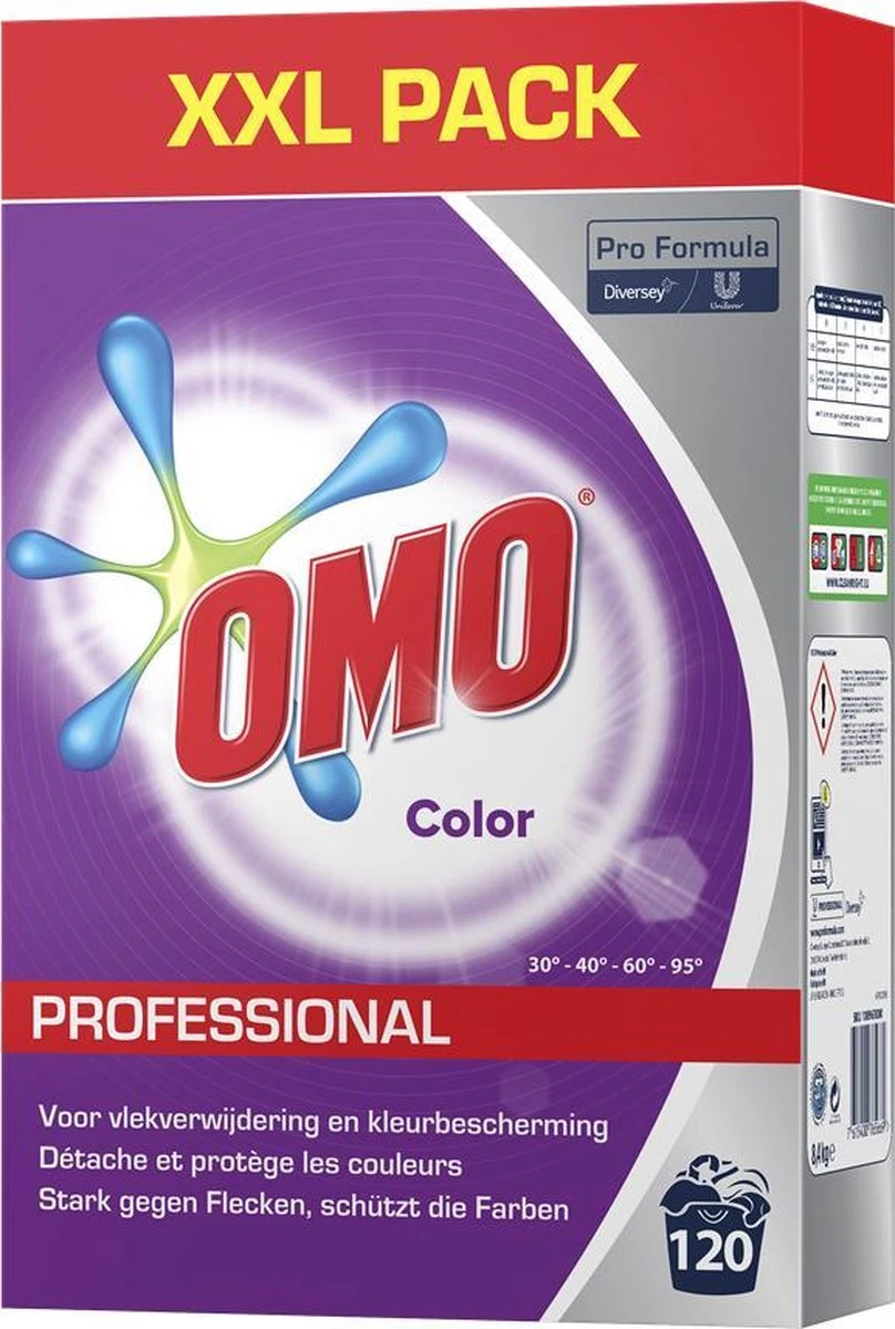 Omo Professional Color 120 Wasbeurten 8,4kg - Afbeelding 4