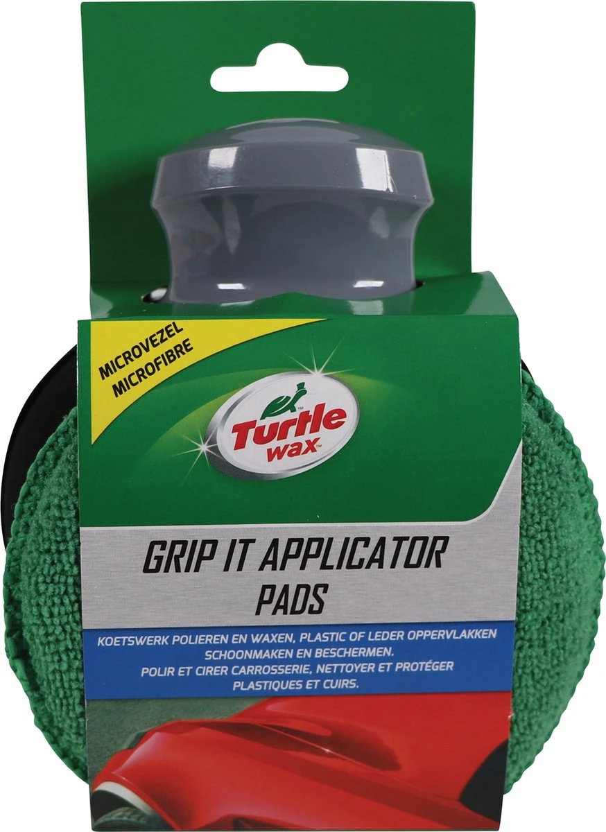 Turtle Wax X7132td Poetspad Grip It - 3 Stuks - Wax Aanbreng - Polijstpad Met Handvat - Schoonmaakspons Auto - Afbeelding 3
